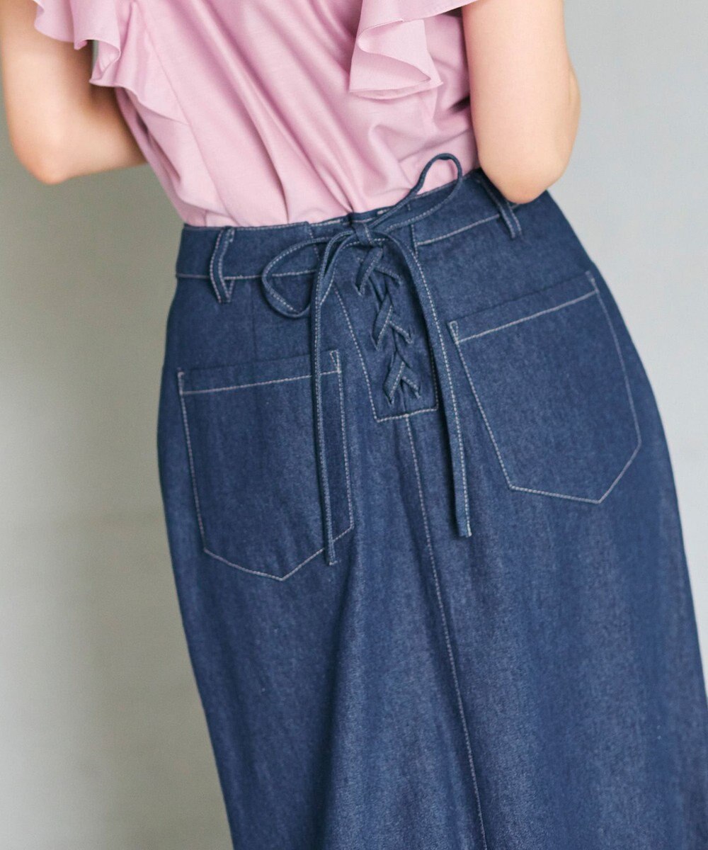 Feroux レースアップマーメイド スカート 