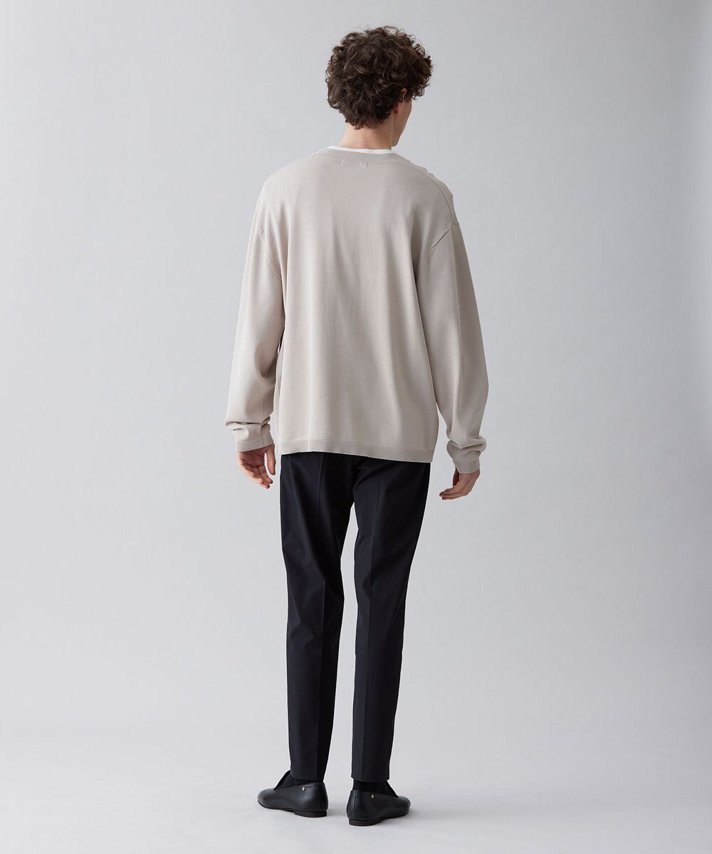 UNFILO MENS 【接触冷感】イージーケア ニットロングTEE [23年春夏商品] 