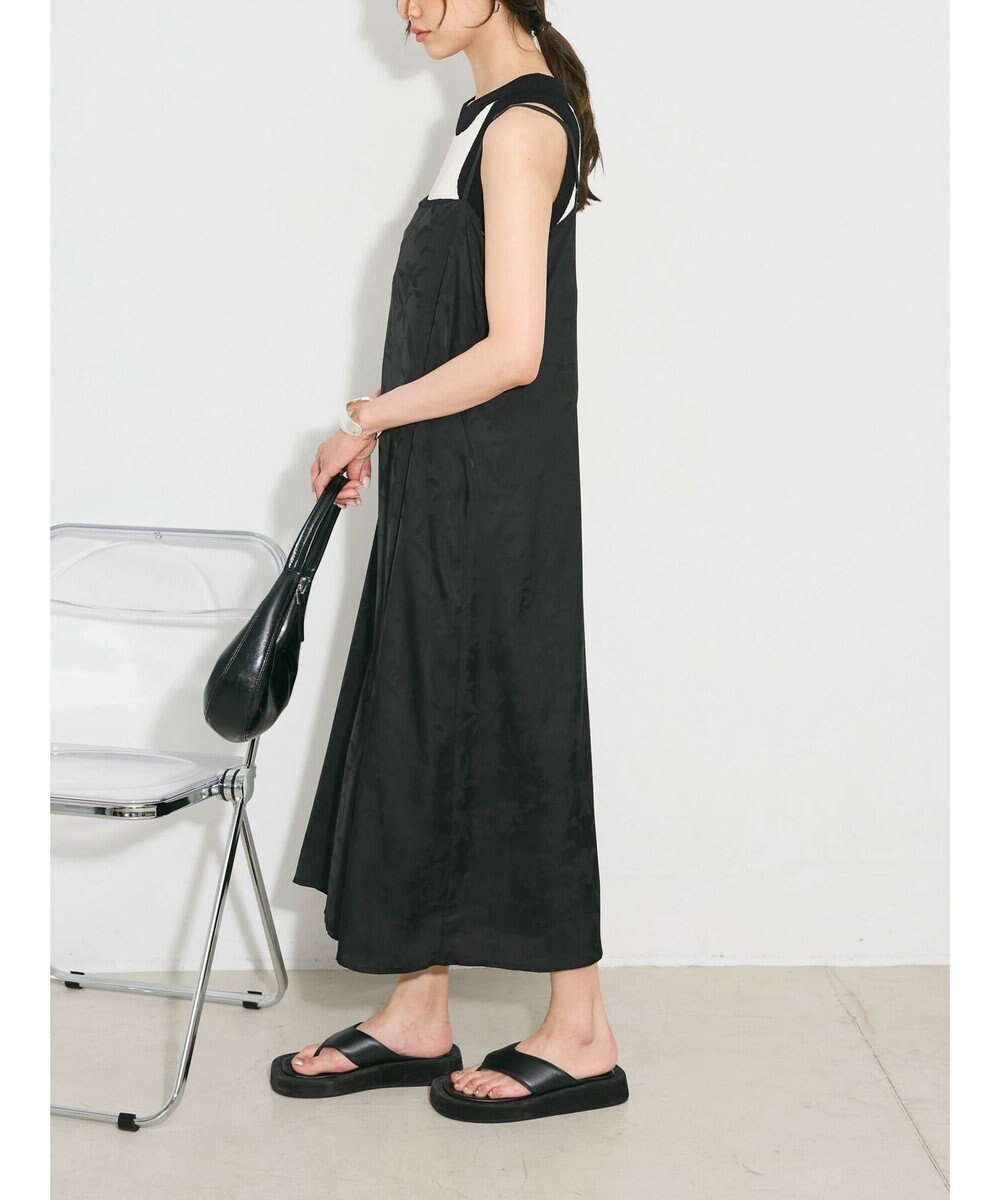 Green Parks ウ゛ィンテージフラワージャガードキャミワンピース 