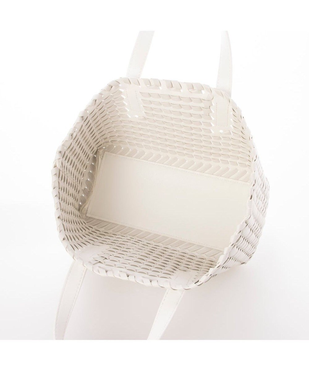 UNBILLION カシュカシュ cachecache / コードかがり横長トートバッグ 