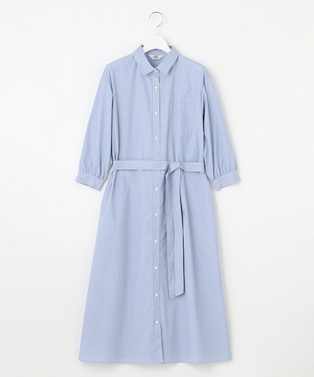 J.PRESS LADIES 【洗える・接触冷感・UVケア】エステネージュ シャツ ワンピース 