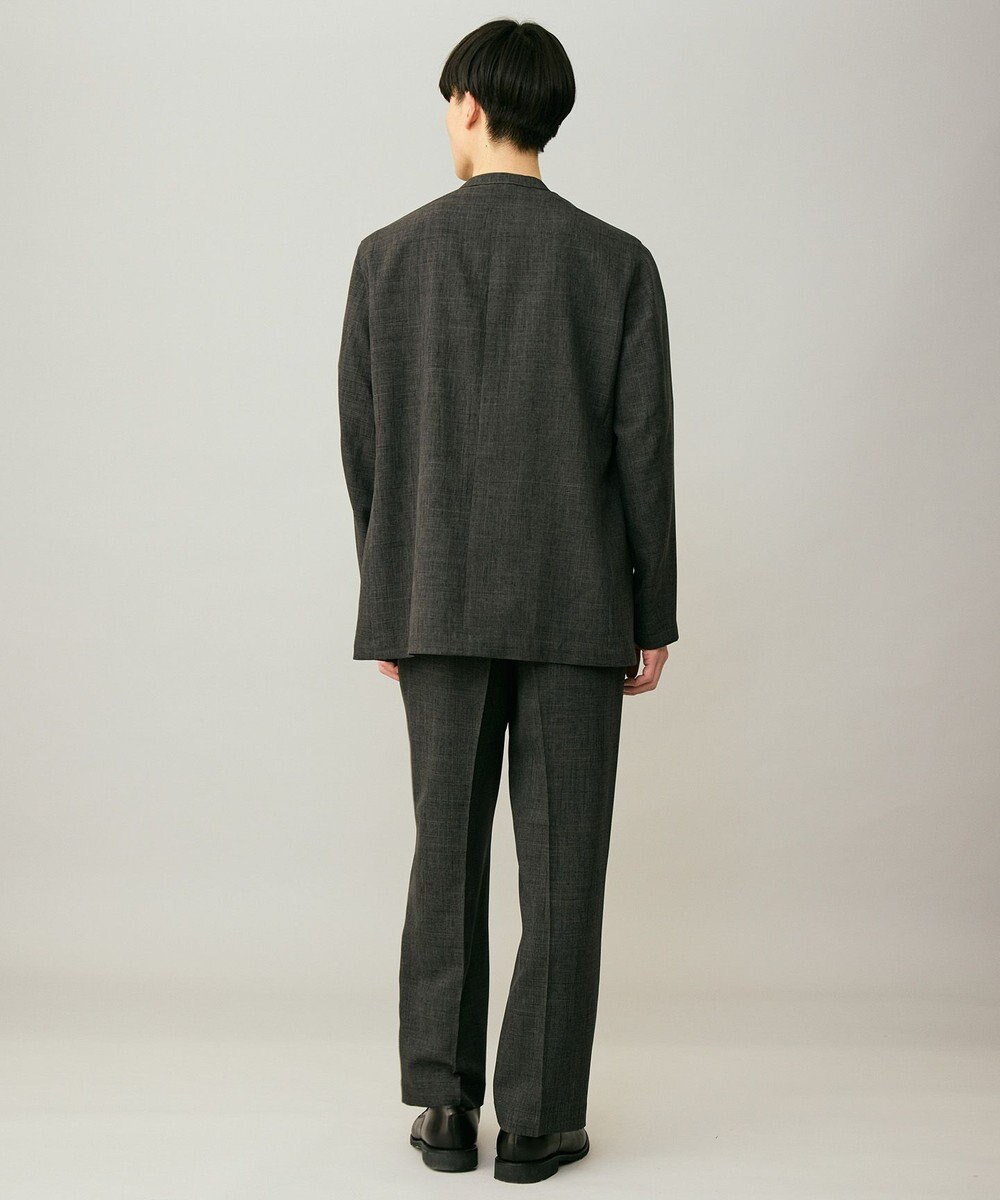 UNFILO MENS ウーリーノ ノーカラージャケット 