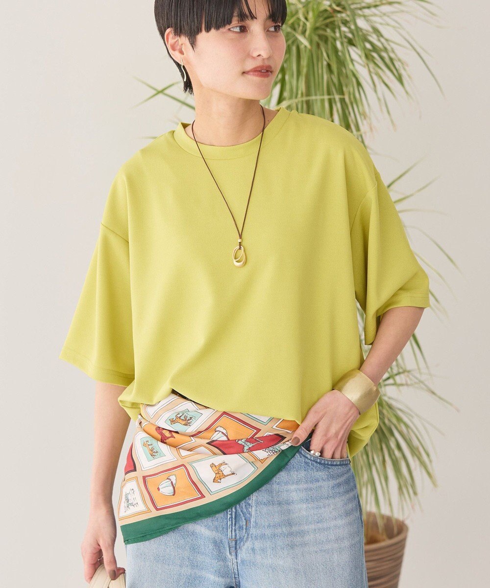 AMERICAN HOLIC ジョーゼットラウンドヘムトップス 