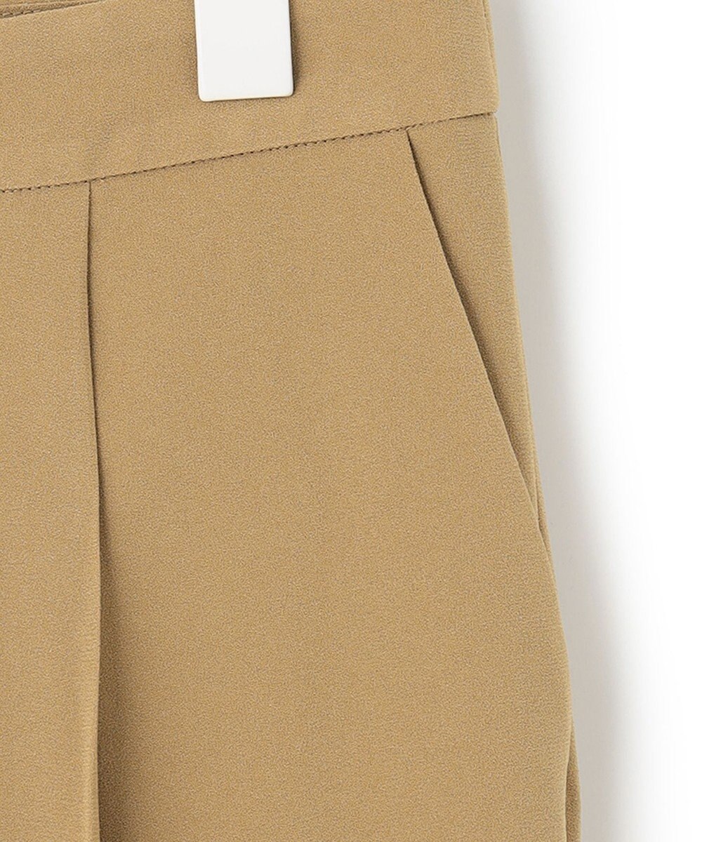 ICB 【人気のため新色追加・洗える】Naiaバックサテン テーパードパンツ 