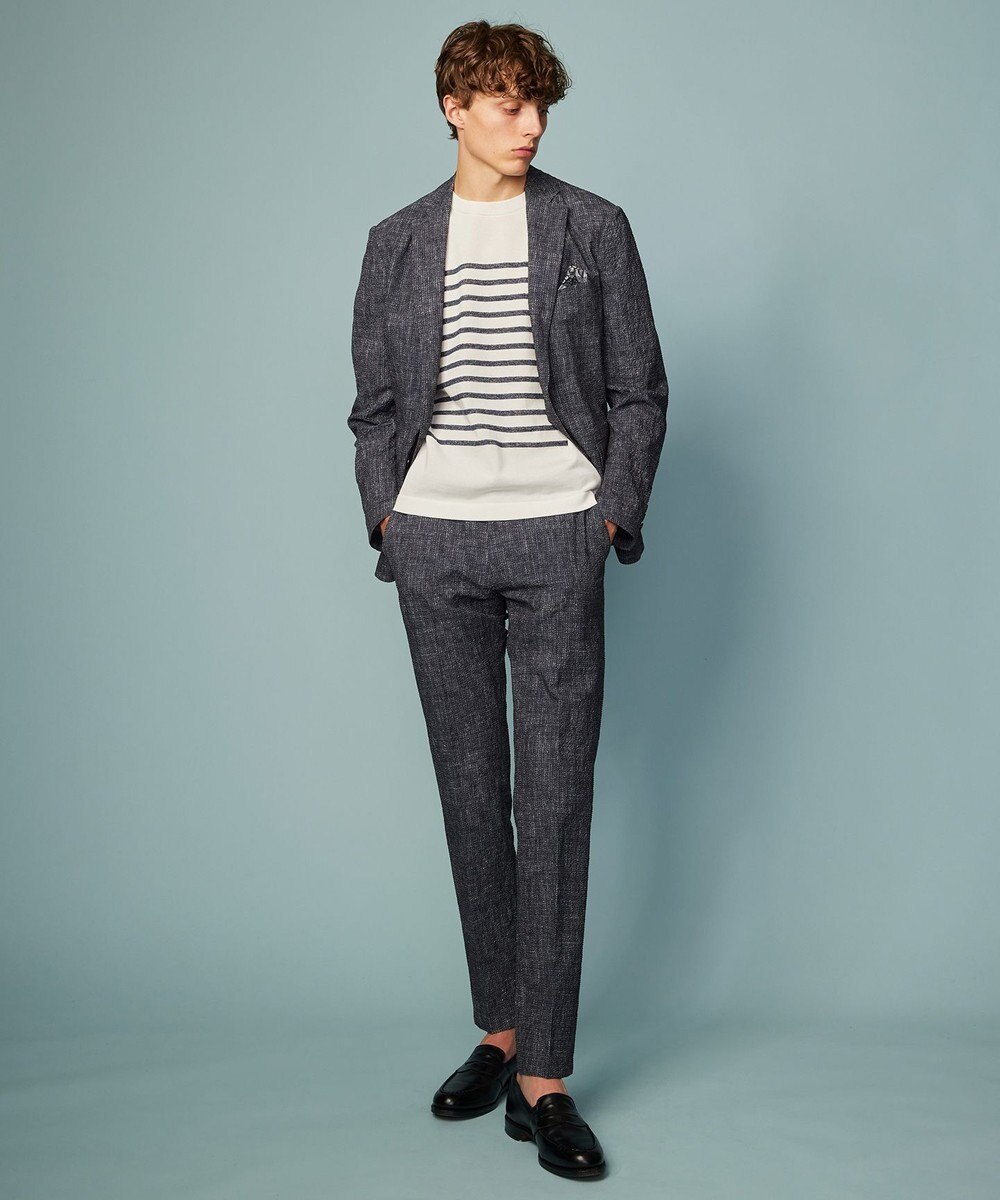 JOSEPH ABBOUD 【ウエストも伸びる！ストレッチ・洗える・軽量・防しわ・速乾・エコ撥水】ライトウェーブ パンツ 