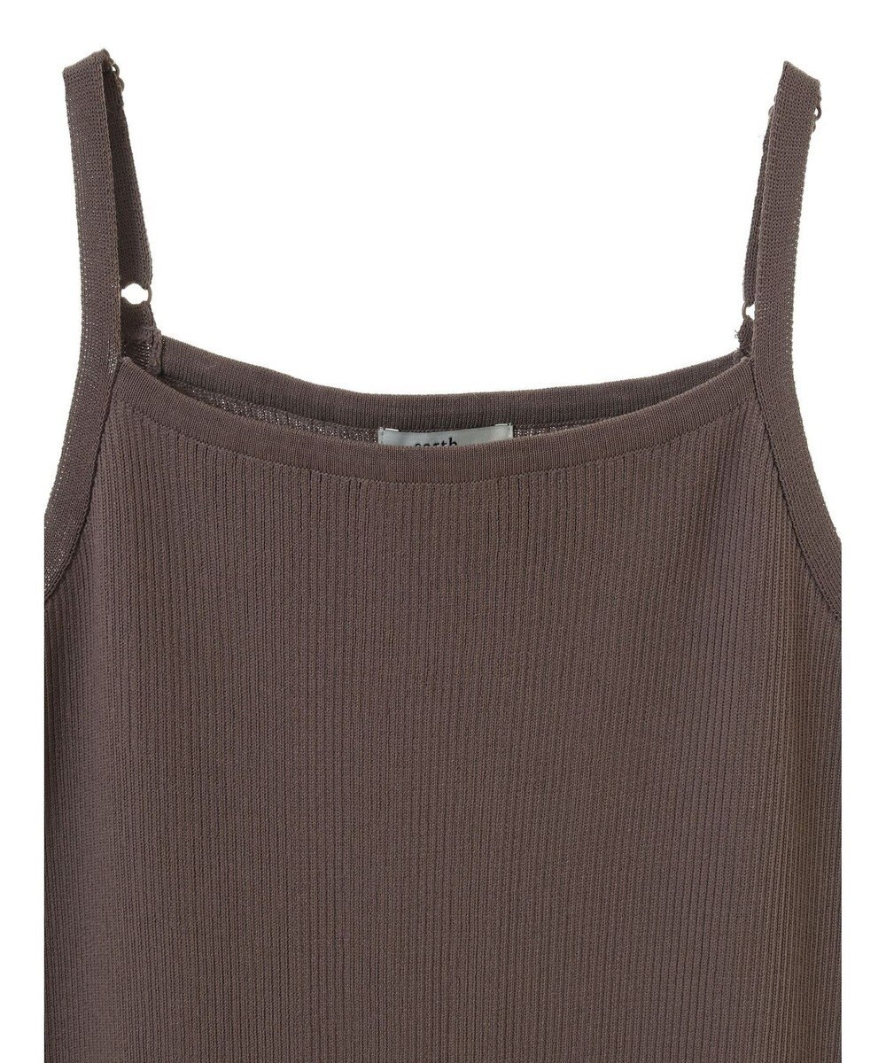 earth music&ecology ＳＥＴ２点襟付きカーディガン＋ニットワンピース 