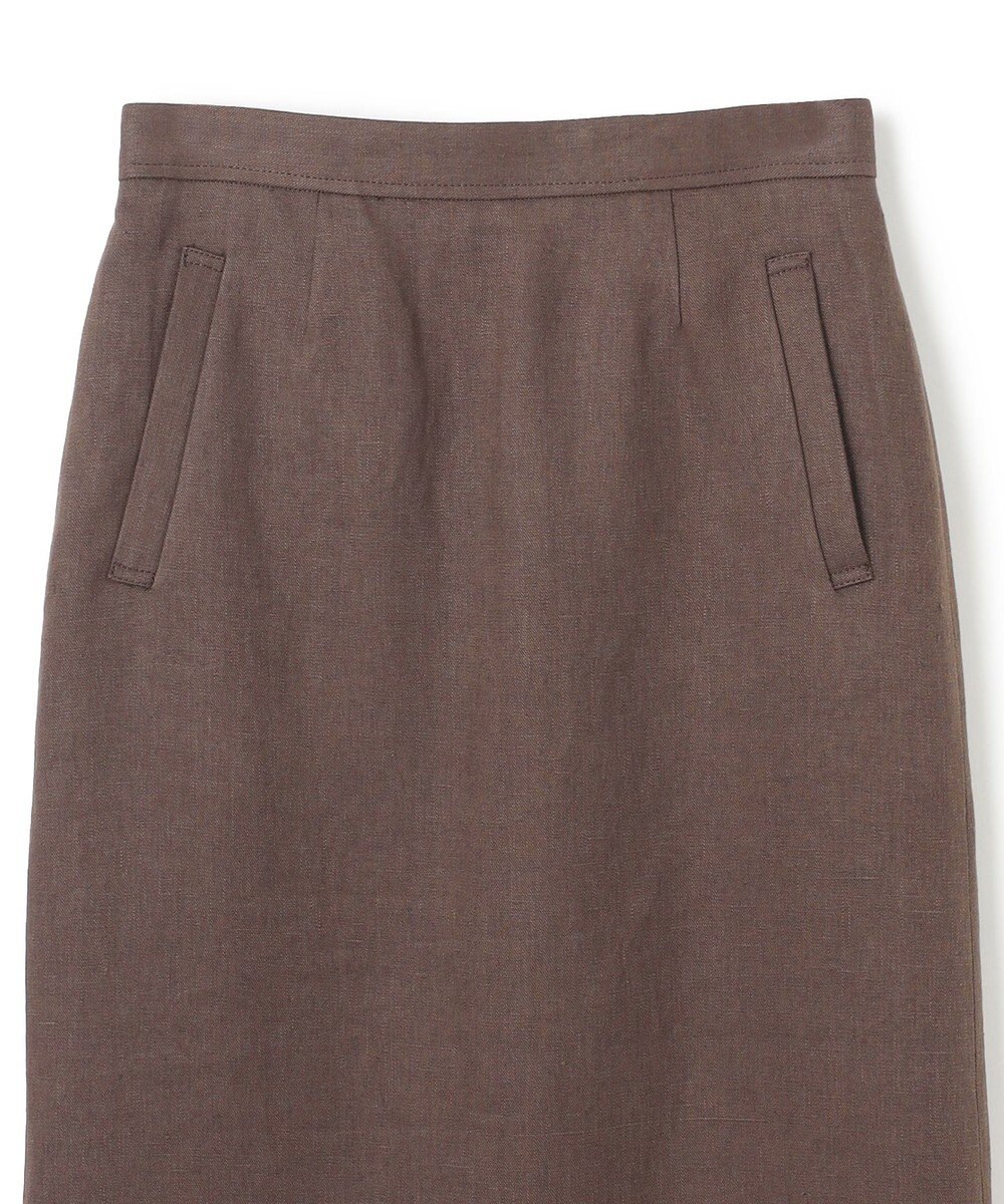 BEIGE， 【Oggi 5月号掲載】CRINUM / Iラインリネンマキシスカート 