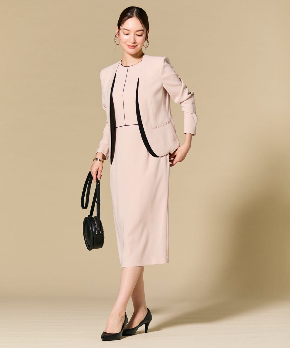 BEIGE， 【セットアップ対応】CINDY / クルーネックドレス 