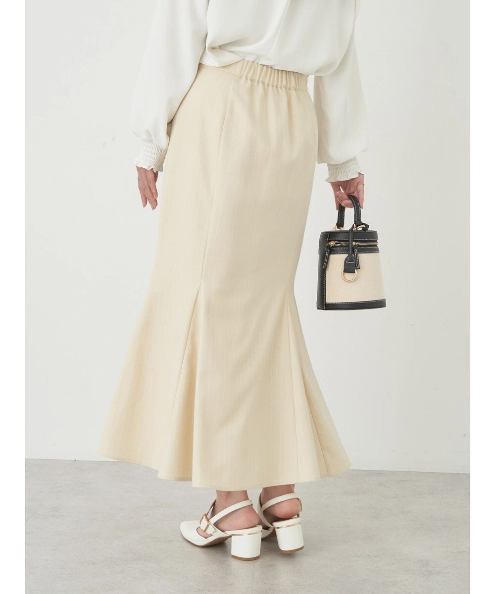 earth music&ecology ピンストライプマーメイドスカート 