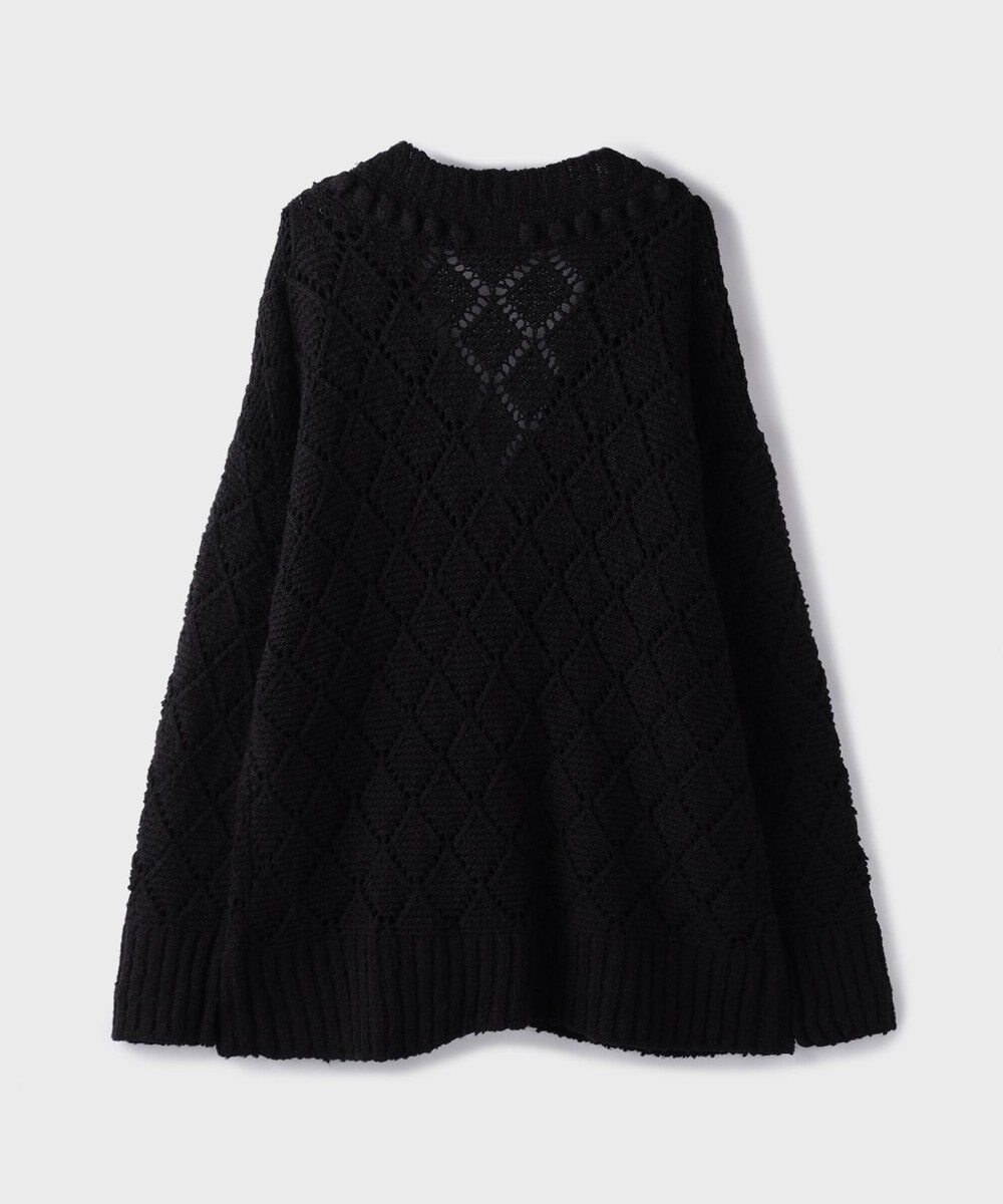 GRACE CONTINENTAL オーバーニットカーディガン 