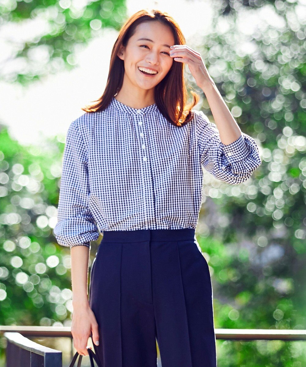 洗える コットンセルロースギンガムチェック バンドカラー ブラウス J Press Ladies L ファッション通販 公式通販 オンワード クローゼット 洗える コットンセルロースギンガムチェック バンドカラー ブラウス J Press Ladies L ファッション通販 公式通販 オンワード クローゼット