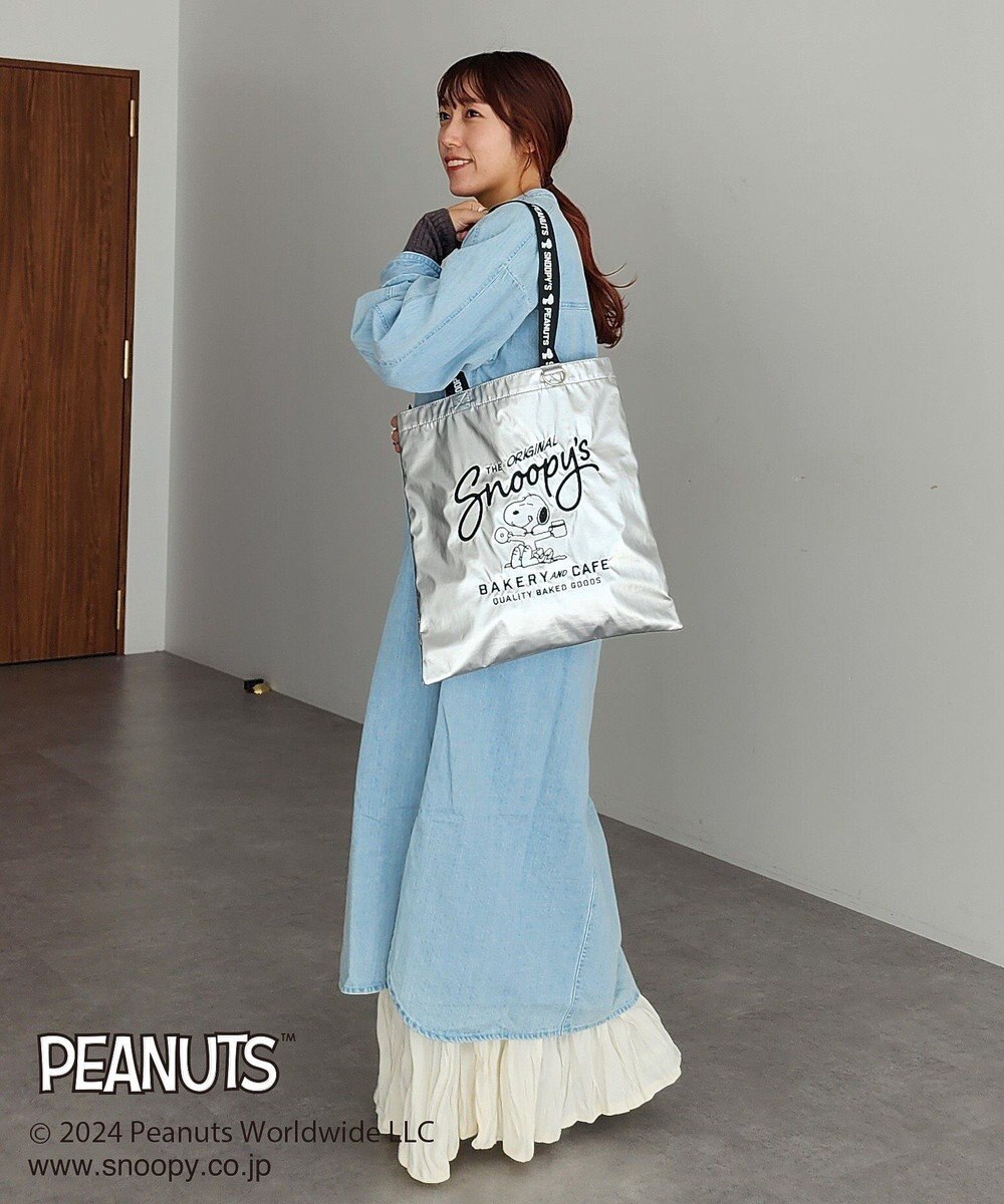 CRAFT STANDARD BOUTIQUE 【PEANUTS】メタリックロゴハンドルトート 