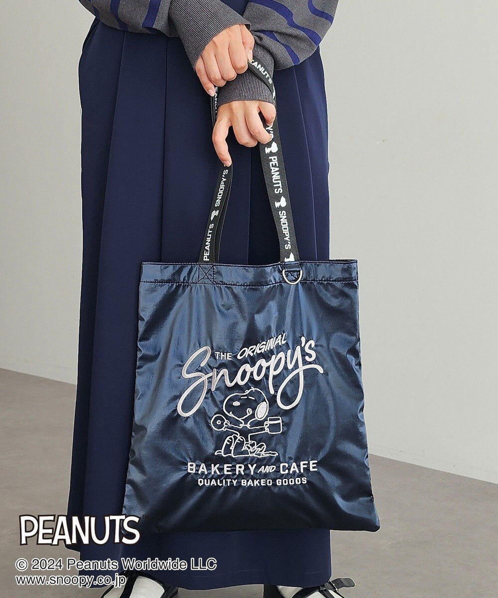 CRAFT STANDARD BOUTIQUE 【PEANUTS】メタリックロゴハンドルトート 