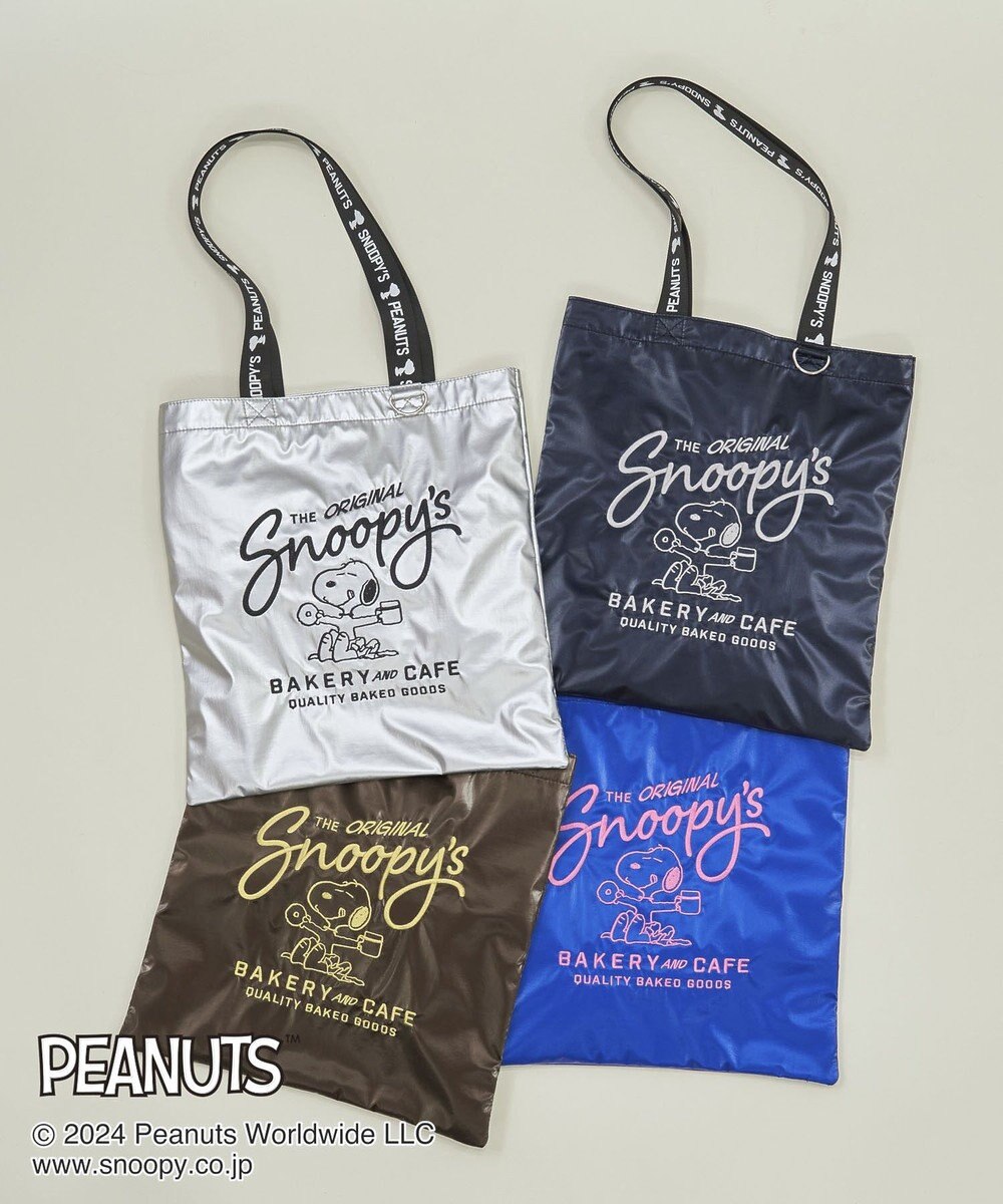 CRAFT STANDARD BOUTIQUE 【PEANUTS】メタリックロゴハンドルトート 