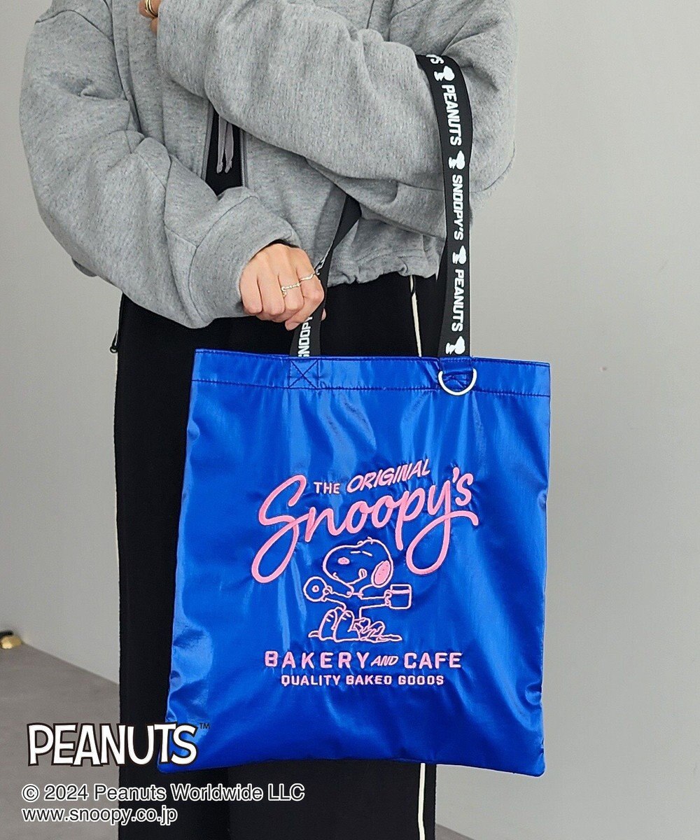 CRAFT STANDARD BOUTIQUE 【PEANUTS】メタリックロゴハンドルトート 