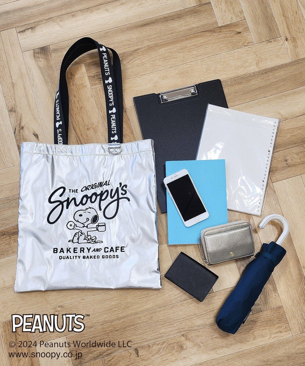 CRAFT STANDARD BOUTIQUE 【PEANUTS】メタリックロゴハンドルトート 