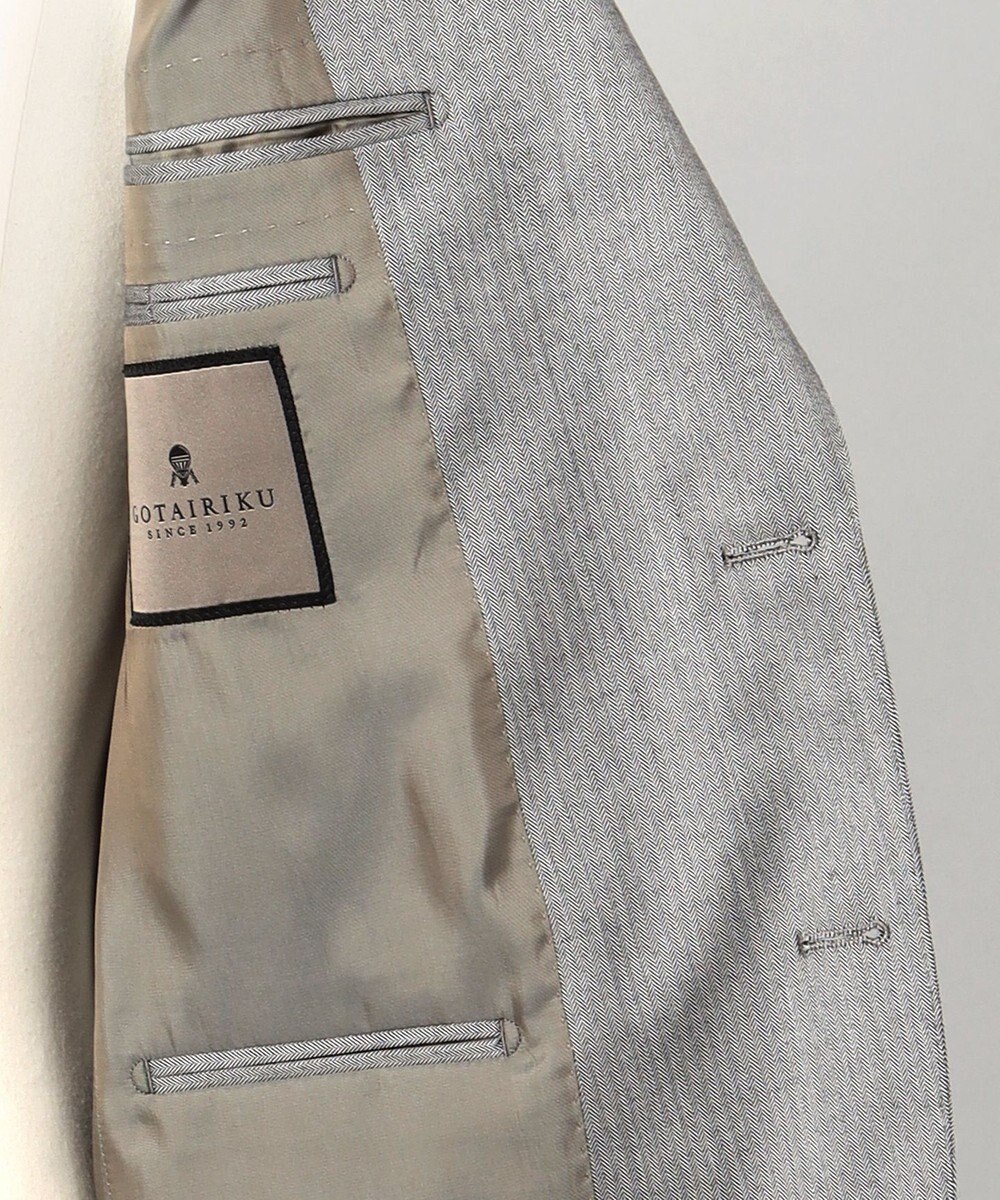 GOTAIRIKU 【御幸毛織】ニュージーランドメリノSuper120'sツイル スーツ 