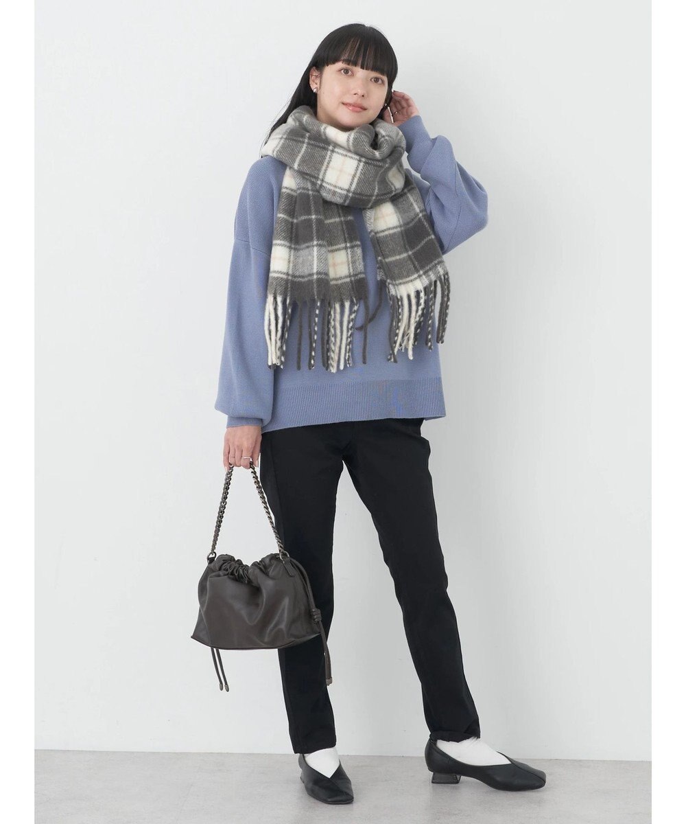 earth music&ecology アンチピリングバックスリットプルオーバー 