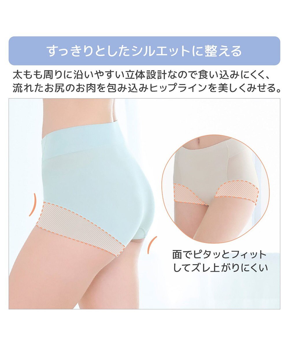BRADELIS New York 【モアナモリーズ】　森みなのオーガニックコットン混エアリーショーツ26 