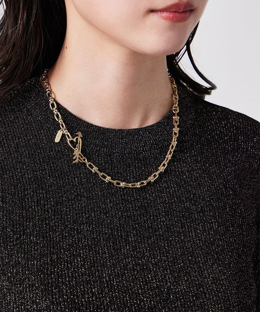 Paul Smith ハートミックスチェーン ネックレス 