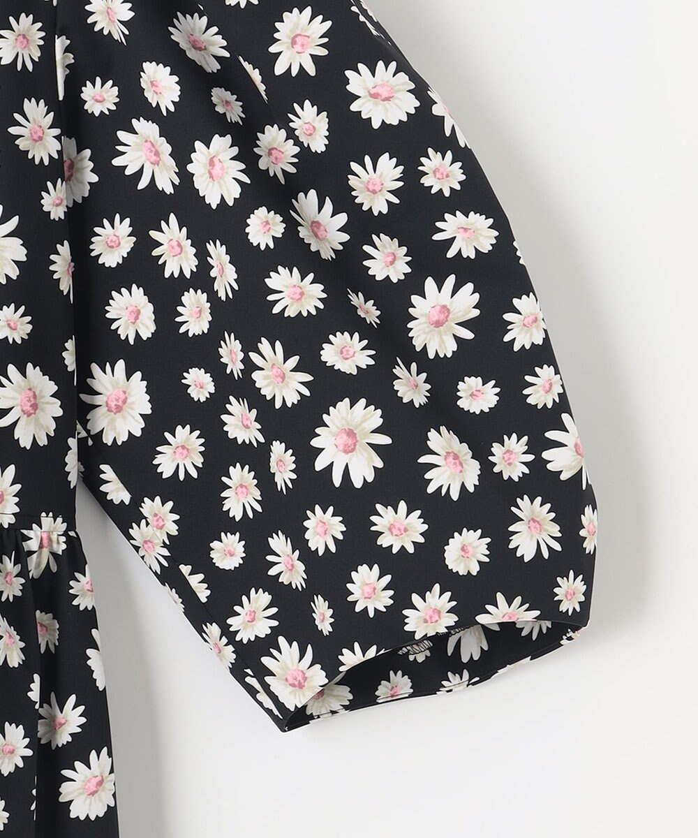 組曲 L 【組曲×setsuko sagittaire】ハイカウントストレッチプリントワンピース 