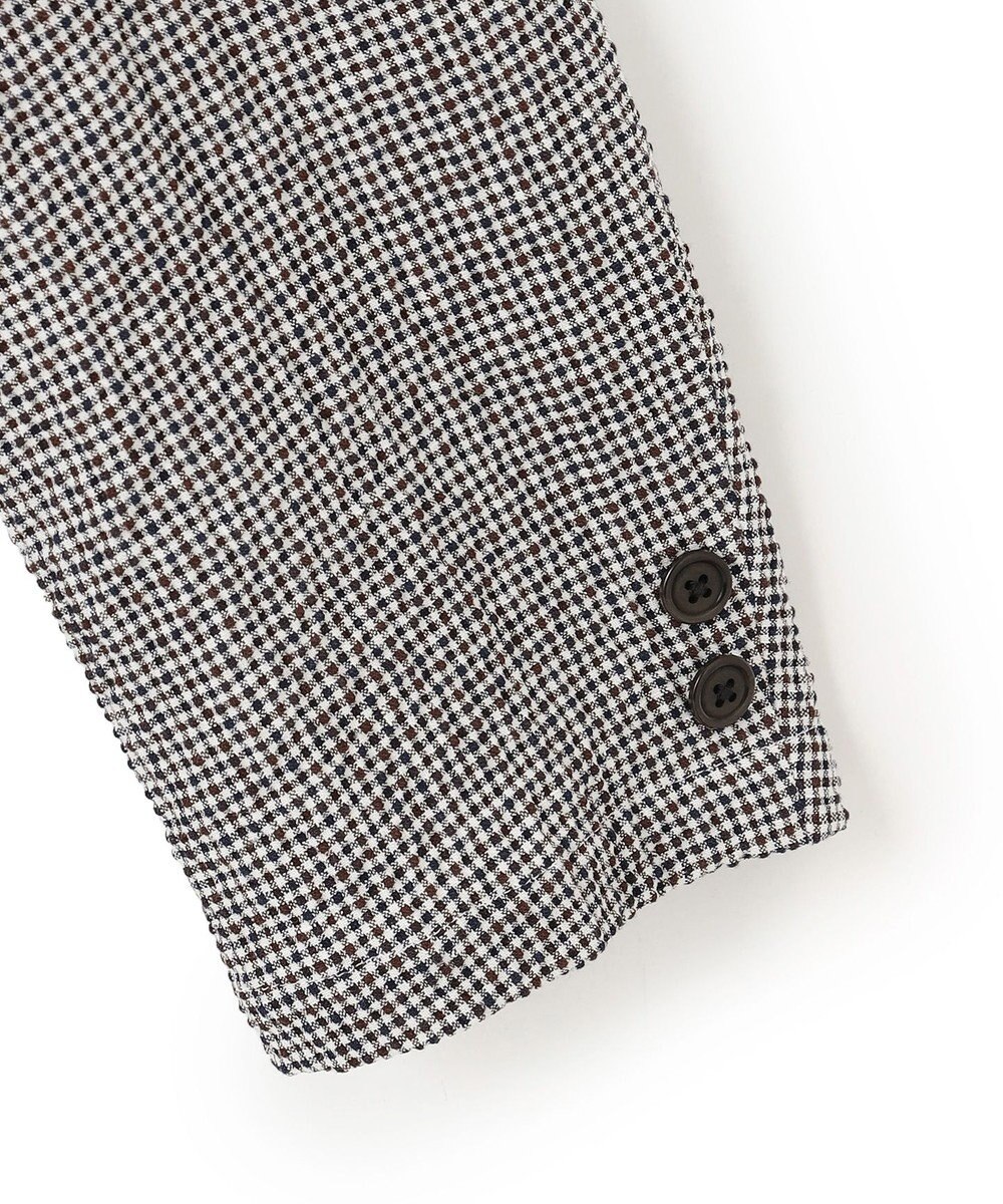 J.PRESS MEN リネン×シアサッカーの清涼感【高通気性】ストレッチリネンシアサッカー ジャケット 