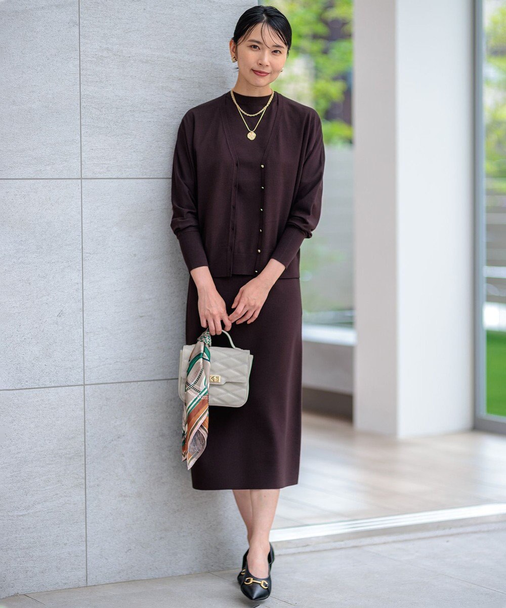 23区 キルティング トップハンドル ショルダーバッグ 