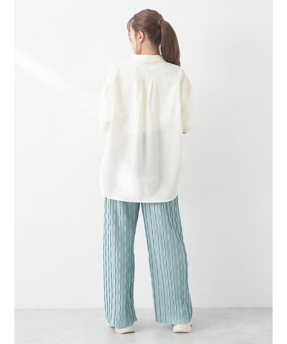 earth music&ecology リラックスセルフカットパンツ 