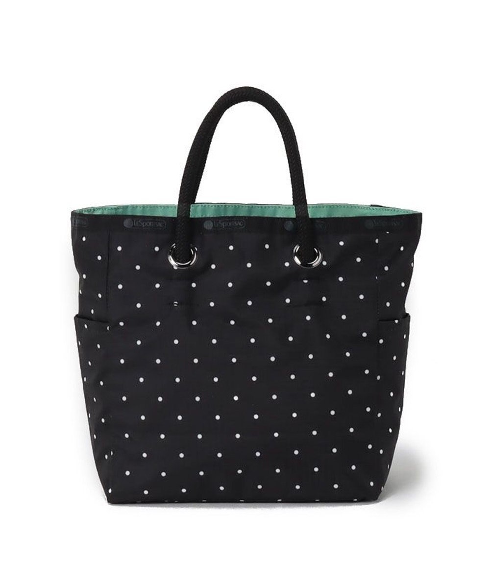 LeSportsac MEDIUM 2 WAY TOTE/プティドット/セージグリーン 