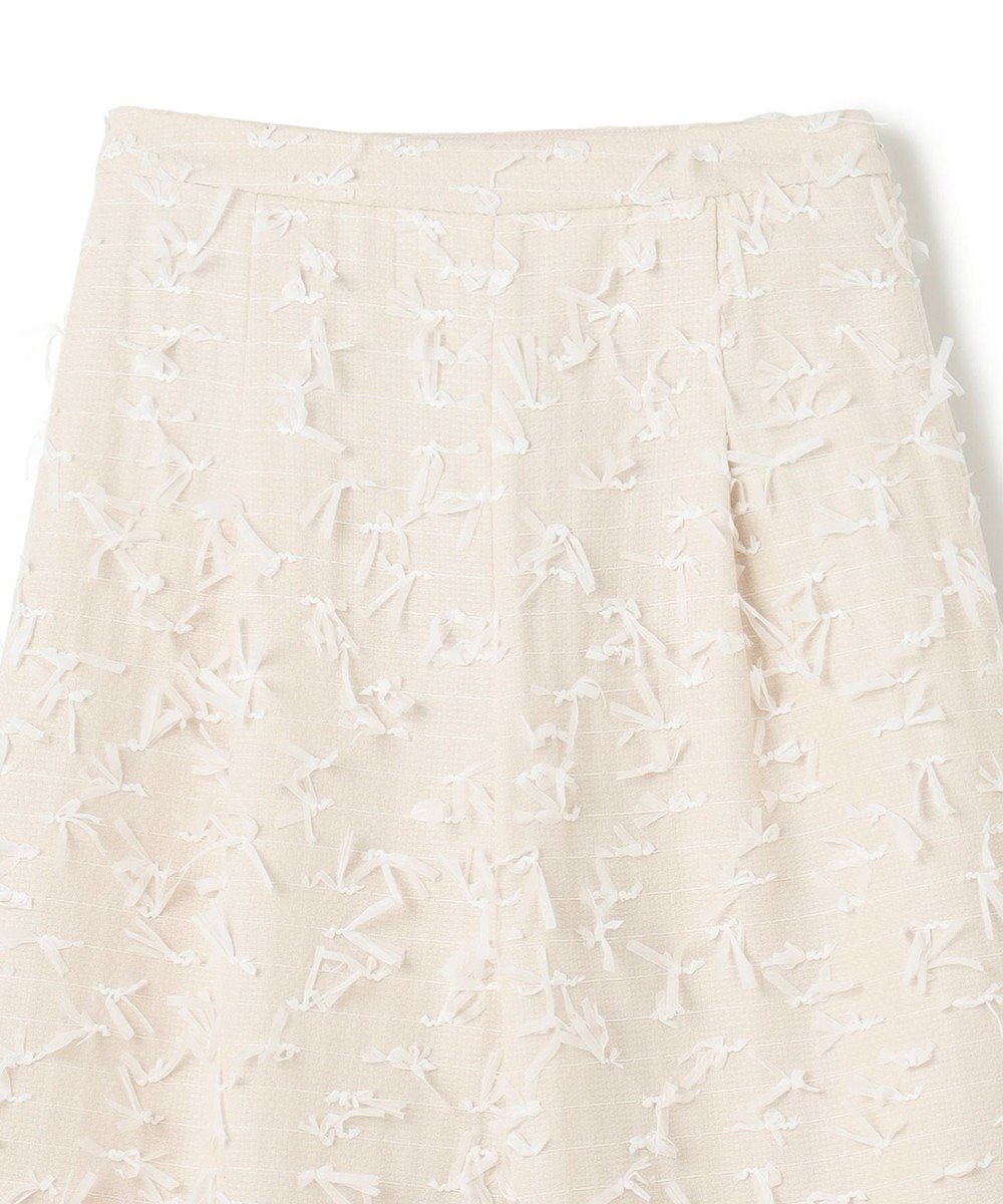 GRACE CONTINENTAL リボンヤーンフレアパンツ 