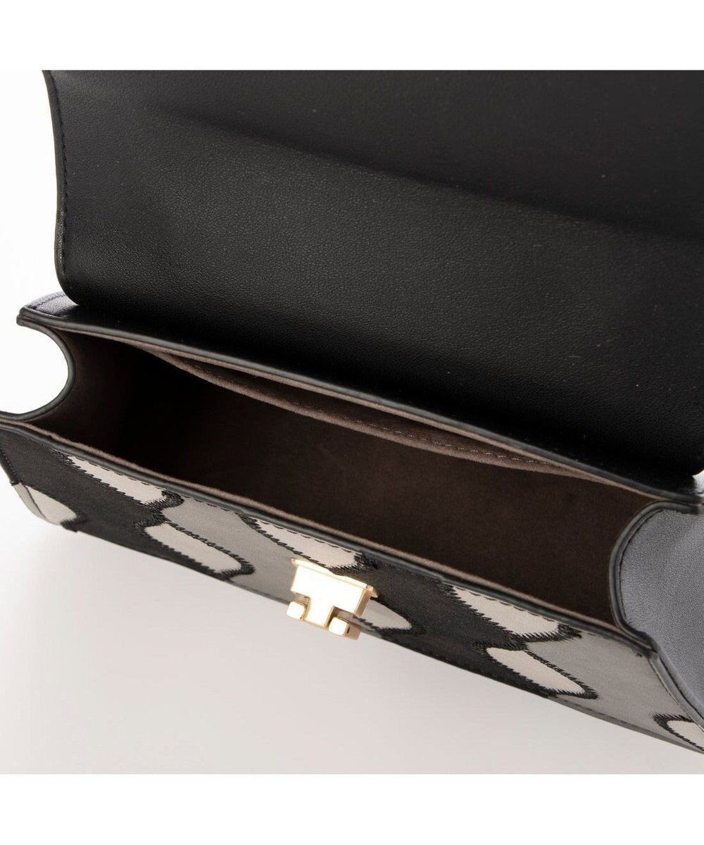 UNBILLION カシュカシュ cachecache / スエード調切り替えハンドバッグ 