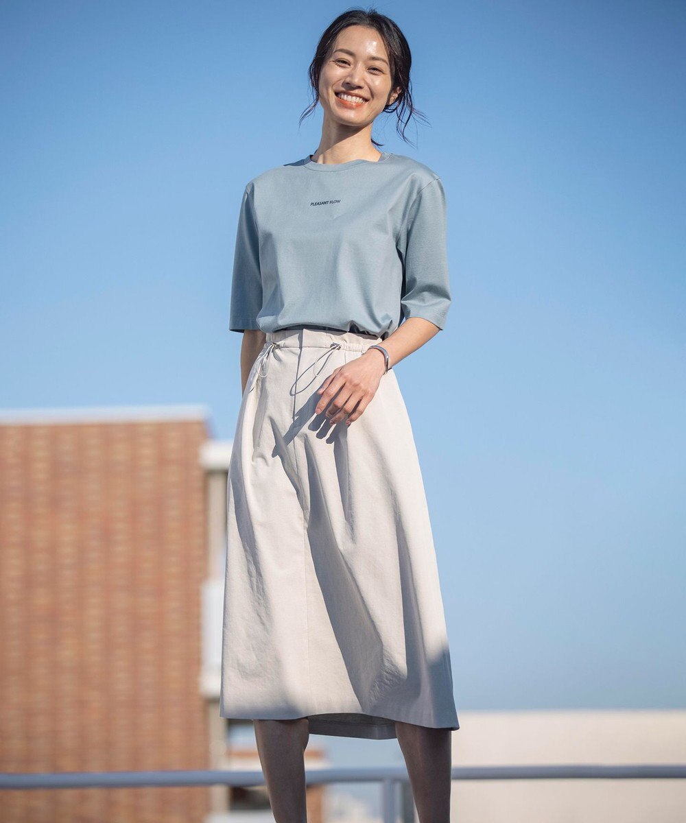 J.PRESS LADIES L ロゴ Tシャツ 