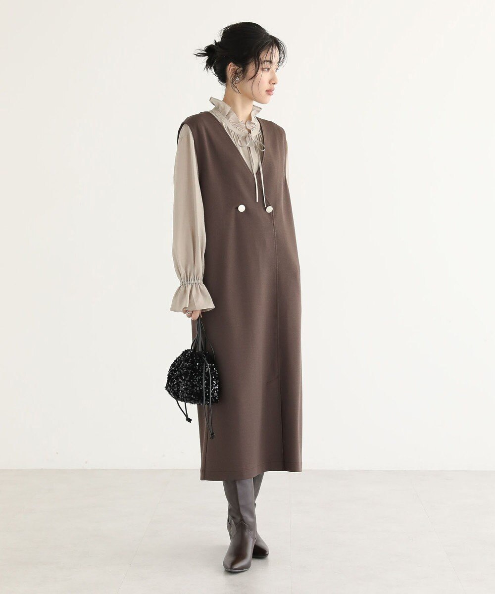 Green Parks ジャケット風ジャンパースカート 