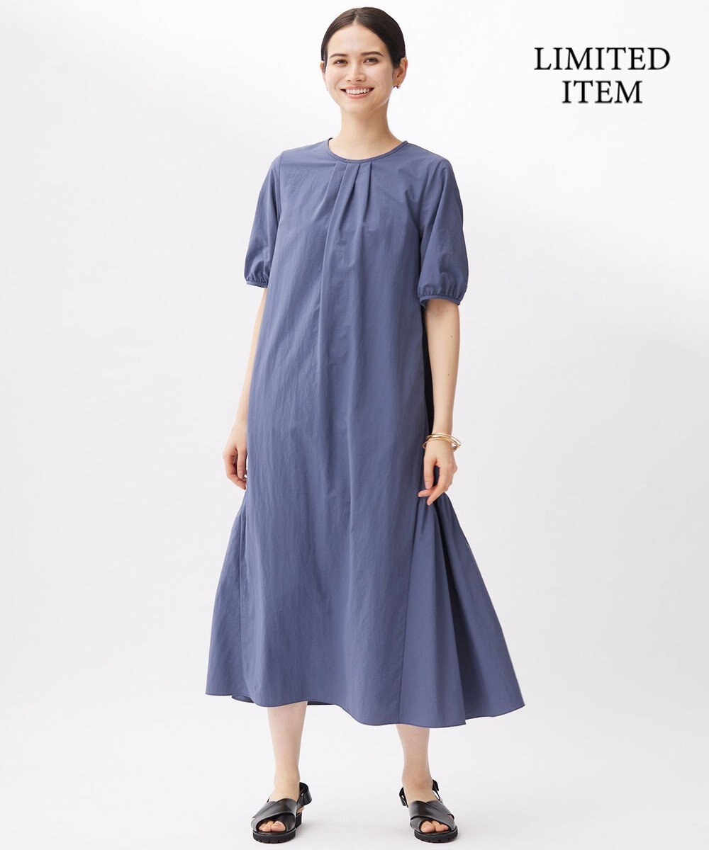 自由区 【カタログ掲載・WEB限定・接触冷感・UVカット・洗える】ファンクショナル ドレス 