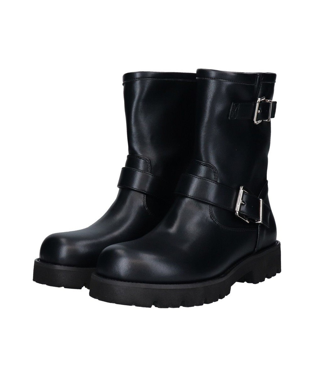 Bridget Birkin 【Bridget Birkin】オブリークトウエンジニアブーツ 