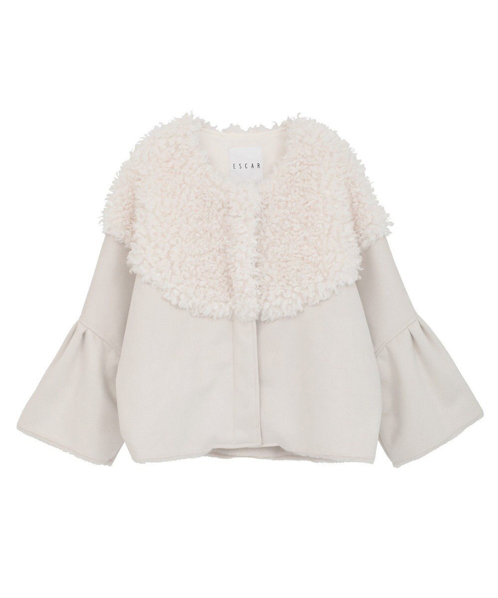 Green Parks ■ESCAR フラッフィーブルゾン 