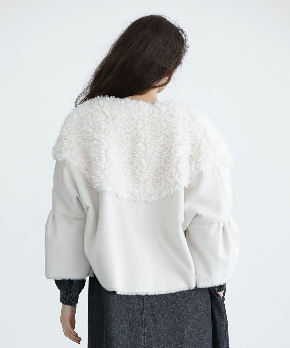 Green Parks ■ESCAR フラッフィーブルゾン 