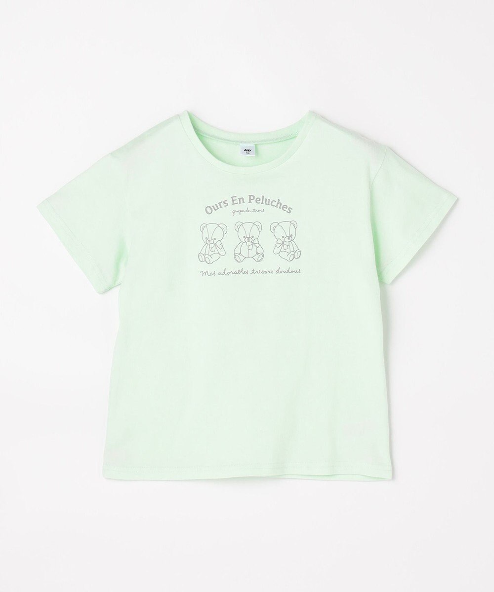 ANY KIDS 【一部店舗/WEB限定】【綿100%】プリント 半袖Tシャツ 