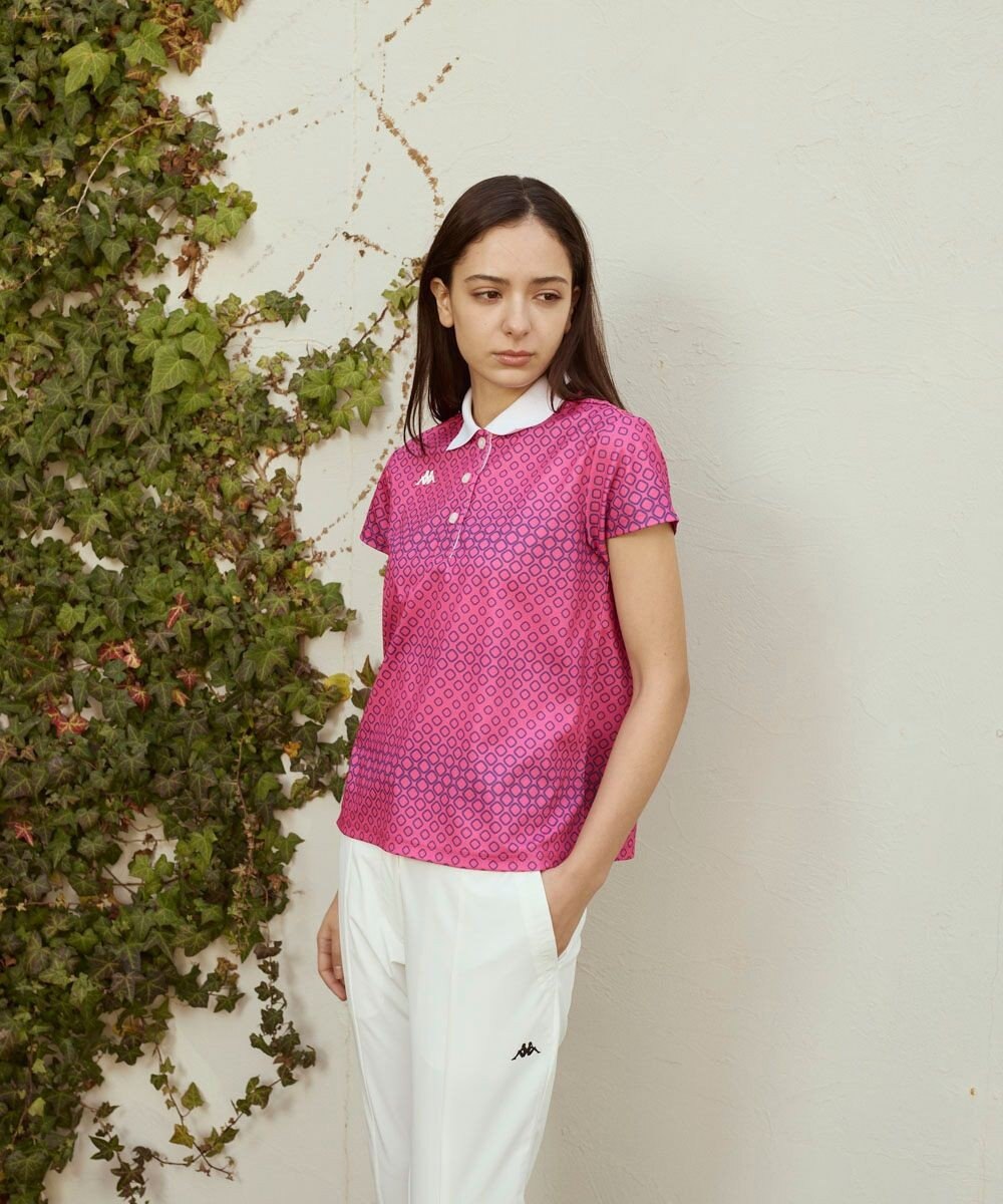 FILA GOLF／marie claire 【Kappa】半袖ポロシャツ 