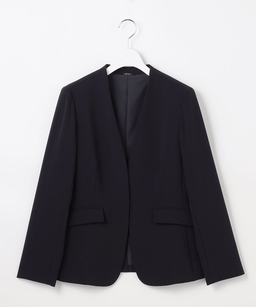ANY SIS L セレモニーダブルクロス カラーレス ジャケット 