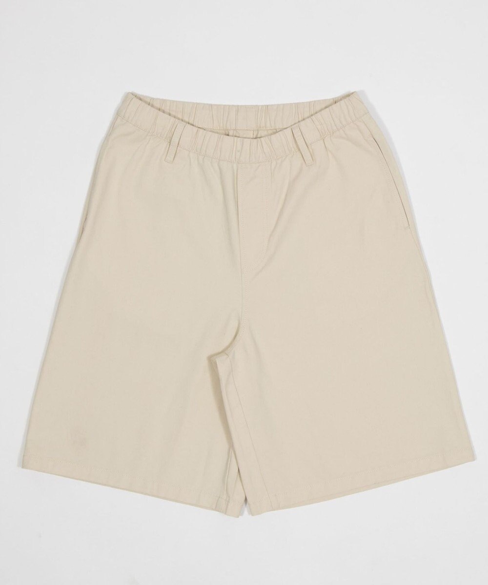WEGO 【ウエストゴム/SMLサイズ展開】イージーコットンハーフパンツ 