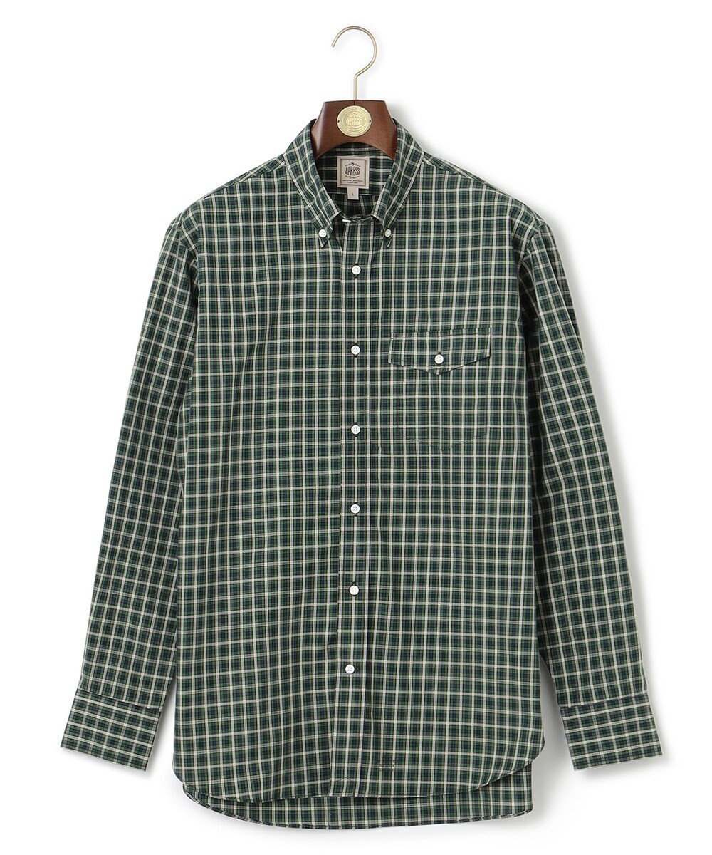 J.PRESS MEN ドビー マルチチェック シャツ 