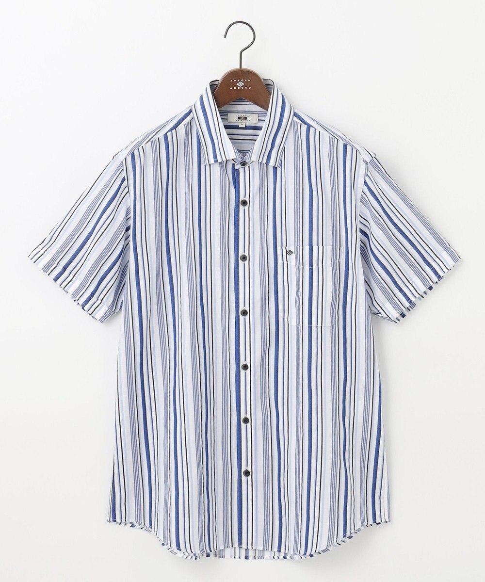 JOSEPH ABBOUD 【キングサイズ・吸水速乾】ソアロンストライプ 半袖 