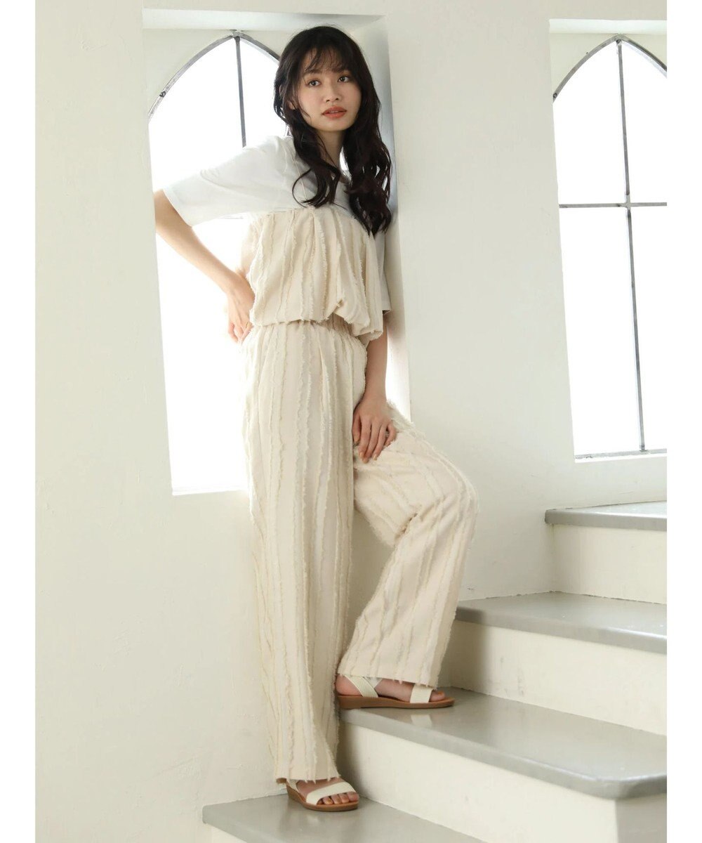 Green Parks ・ＡＮＤ　ＳＥＡＲＣＨ　フリンジストライプパンツ 