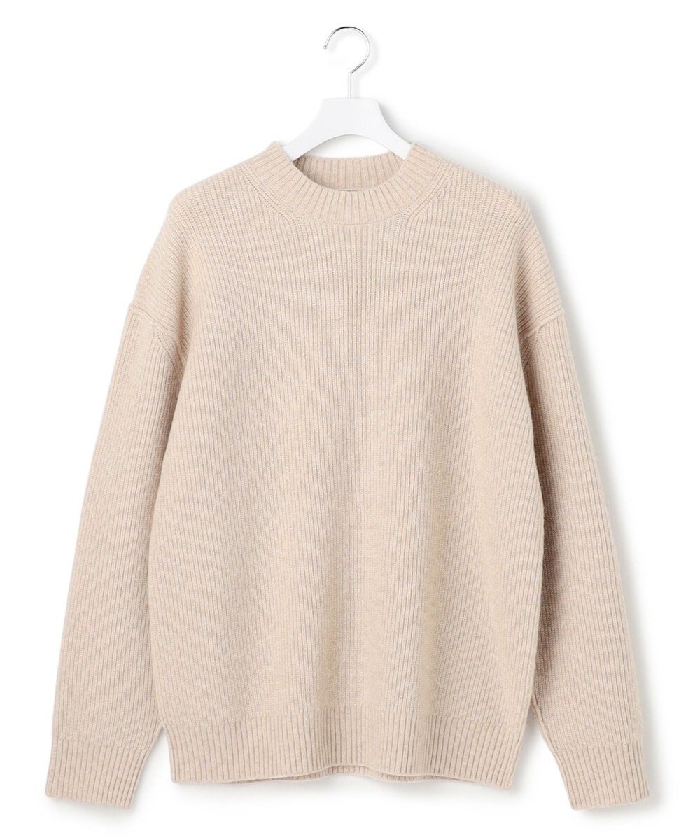 J.PRESS YORK STREET 【UNISEX】ウールカシミヤ クルーネックニット 