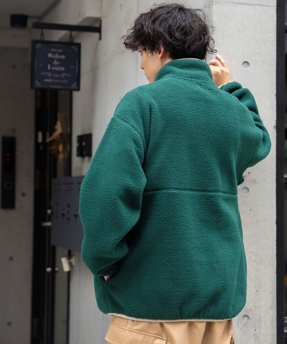 WEGO フリース ハーフZIPプルオーバー 