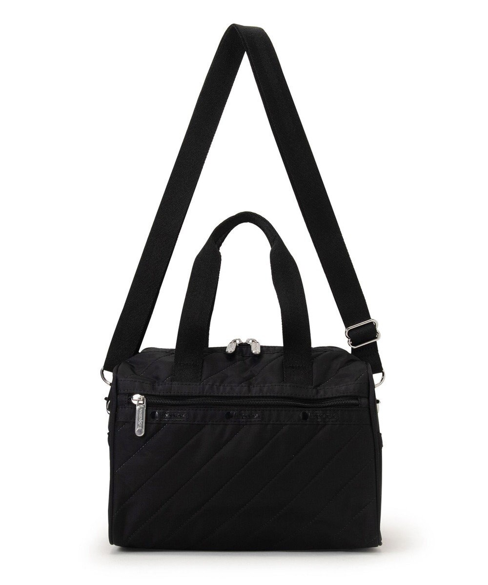 LeSportsac EVERYDAY SM SATCHEL/ラインデボスブラック 