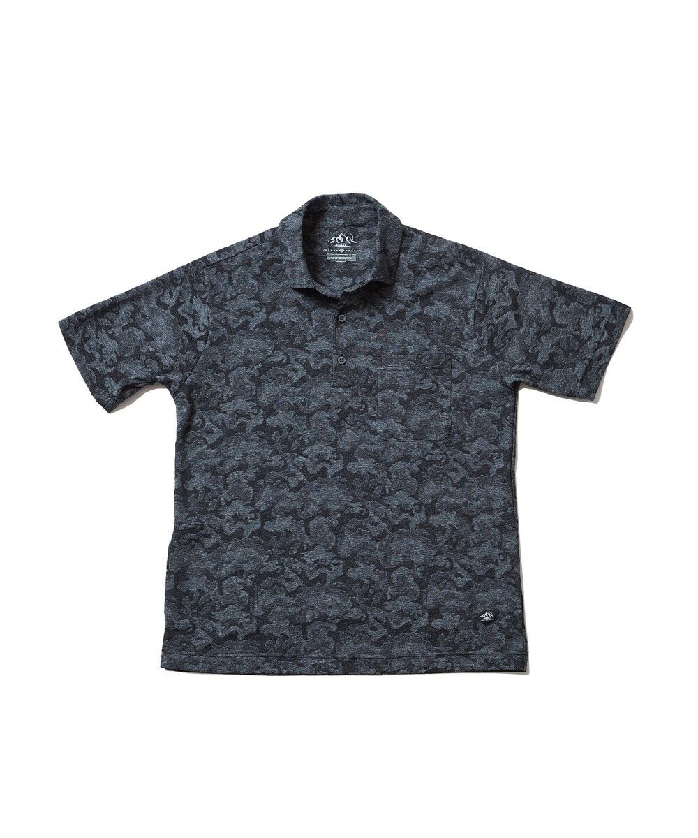 JOSEPH ABBOUD MOUNTAIN 【UNISEX】クールスキンガードカモ ポロシャツ 