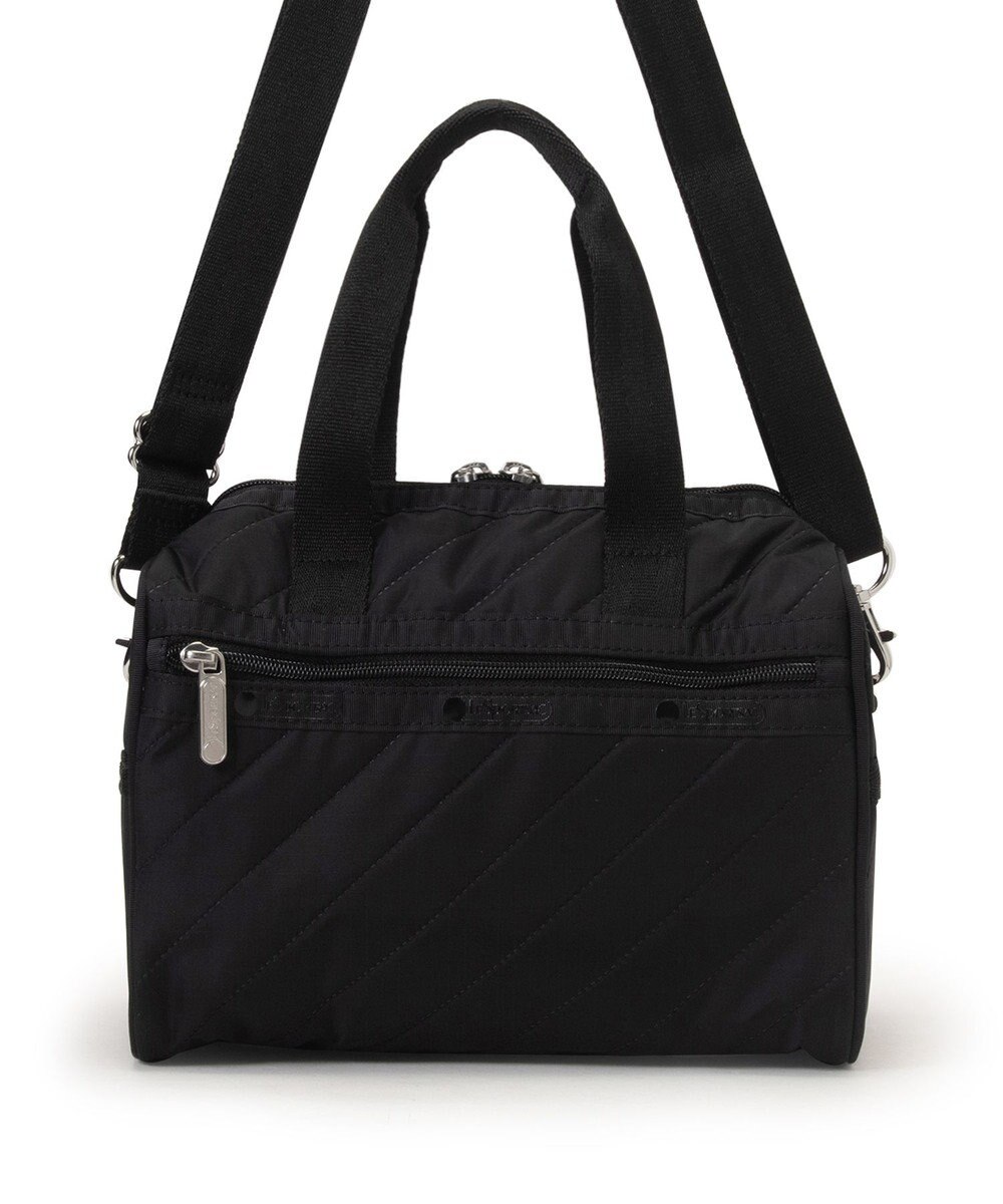 LeSportsac EVERYDAY SM SATCHEL/ラインデボスブラック 