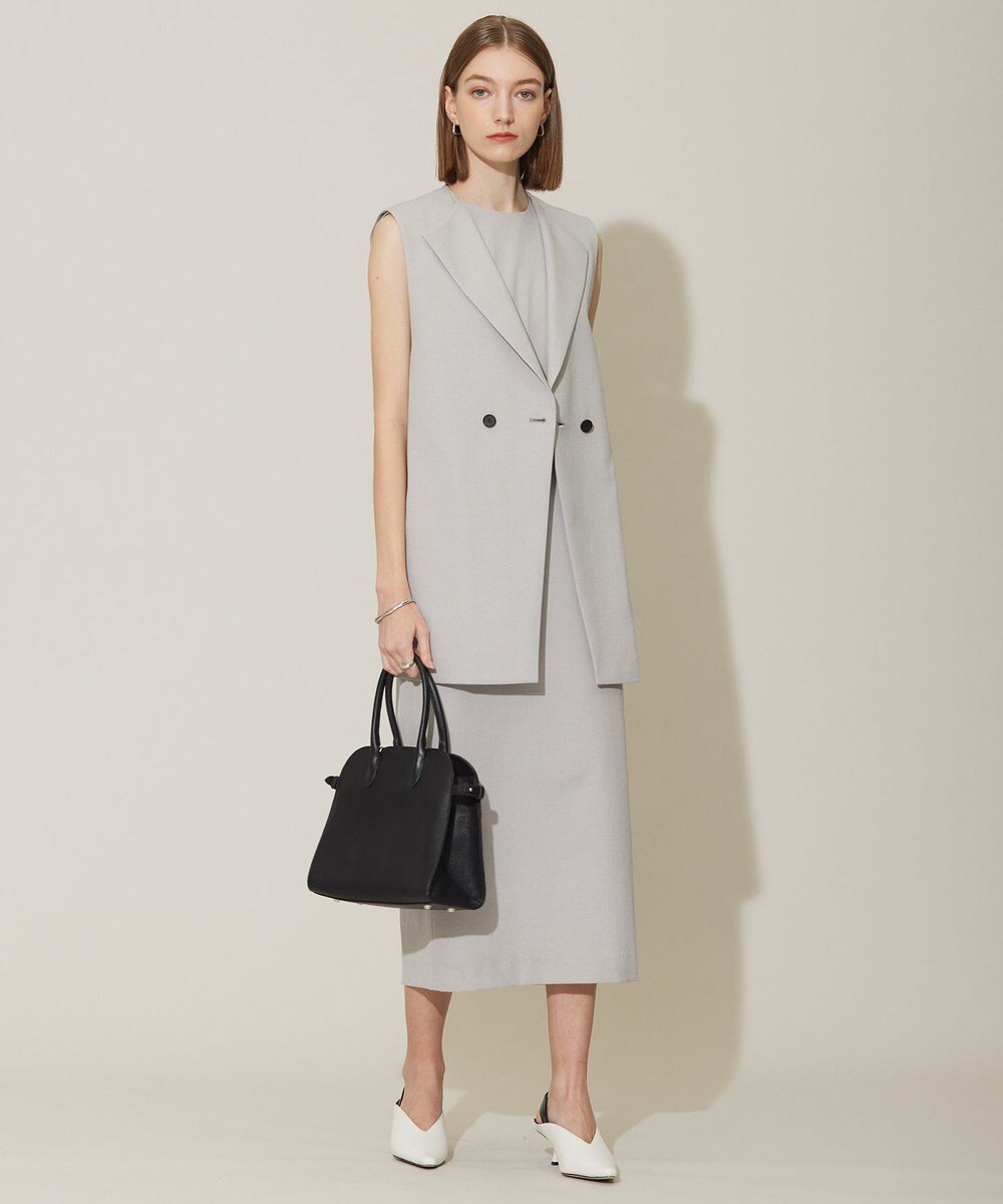 ICB 【接触冷感・UVケア・撥水・洗える】 LooseWeave ノーカラージレ 